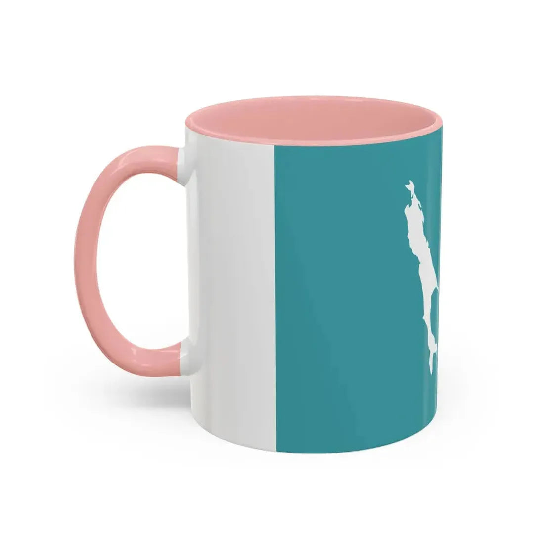 Flag of Sakhalin Oblast Russia - Accent Coffee Mug - Go Mug Yourself