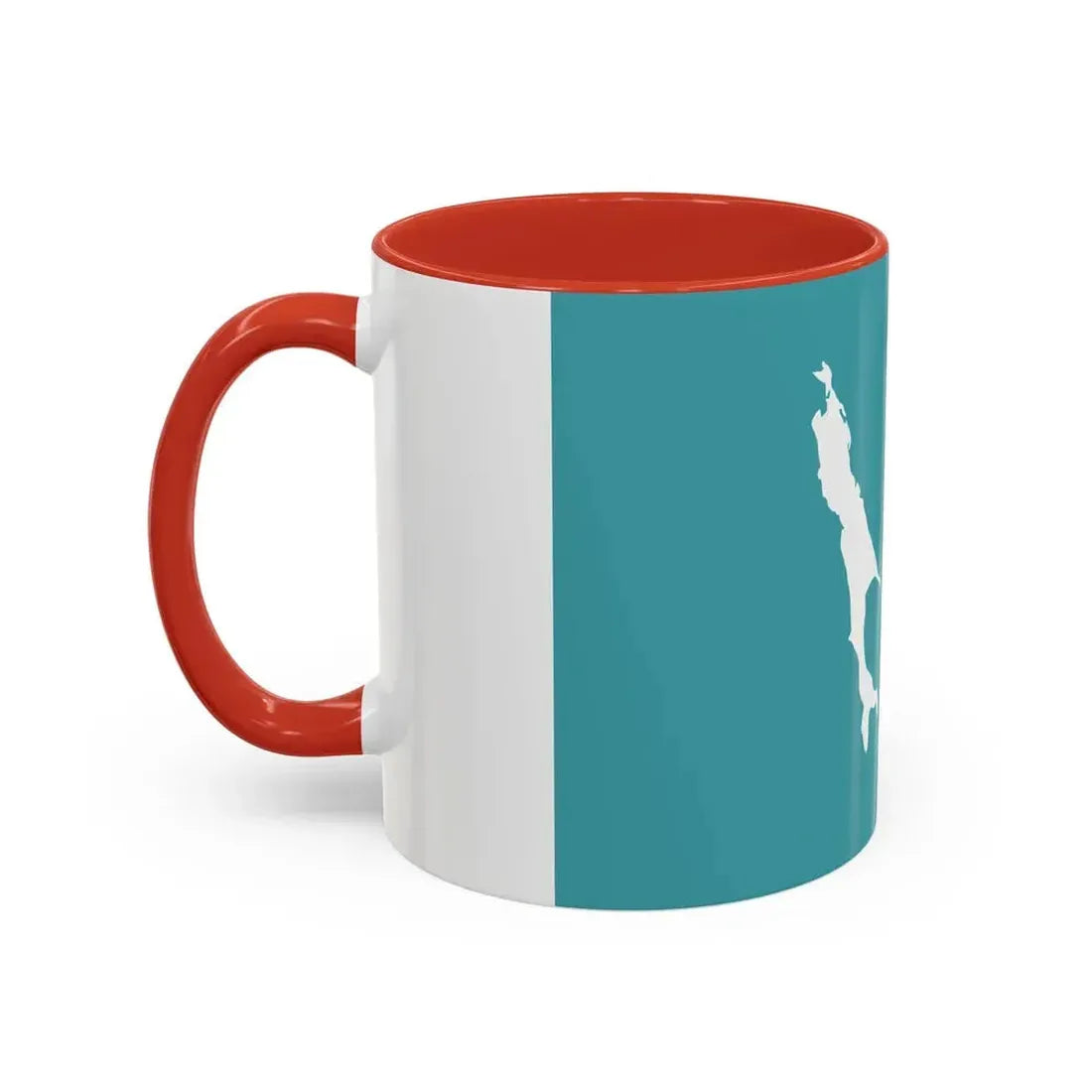 Flag of Sakhalin Oblast Russia - Accent Coffee Mug - Go Mug Yourself