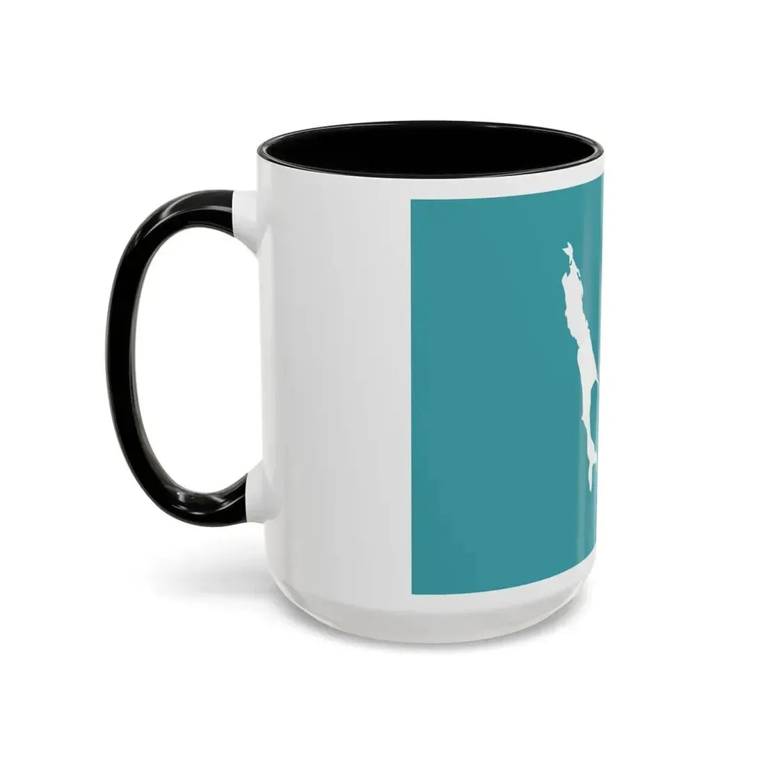 Flag of Sakhalin Oblast Russia - Accent Coffee Mug - Go Mug Yourself