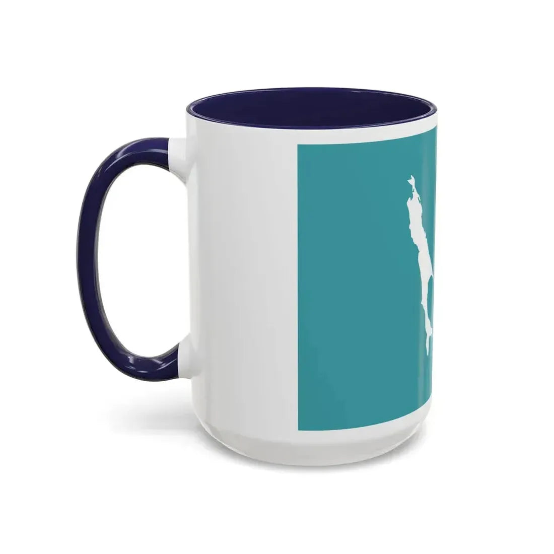 Flag of Sakhalin Oblast Russia - Accent Coffee Mug - Go Mug Yourself