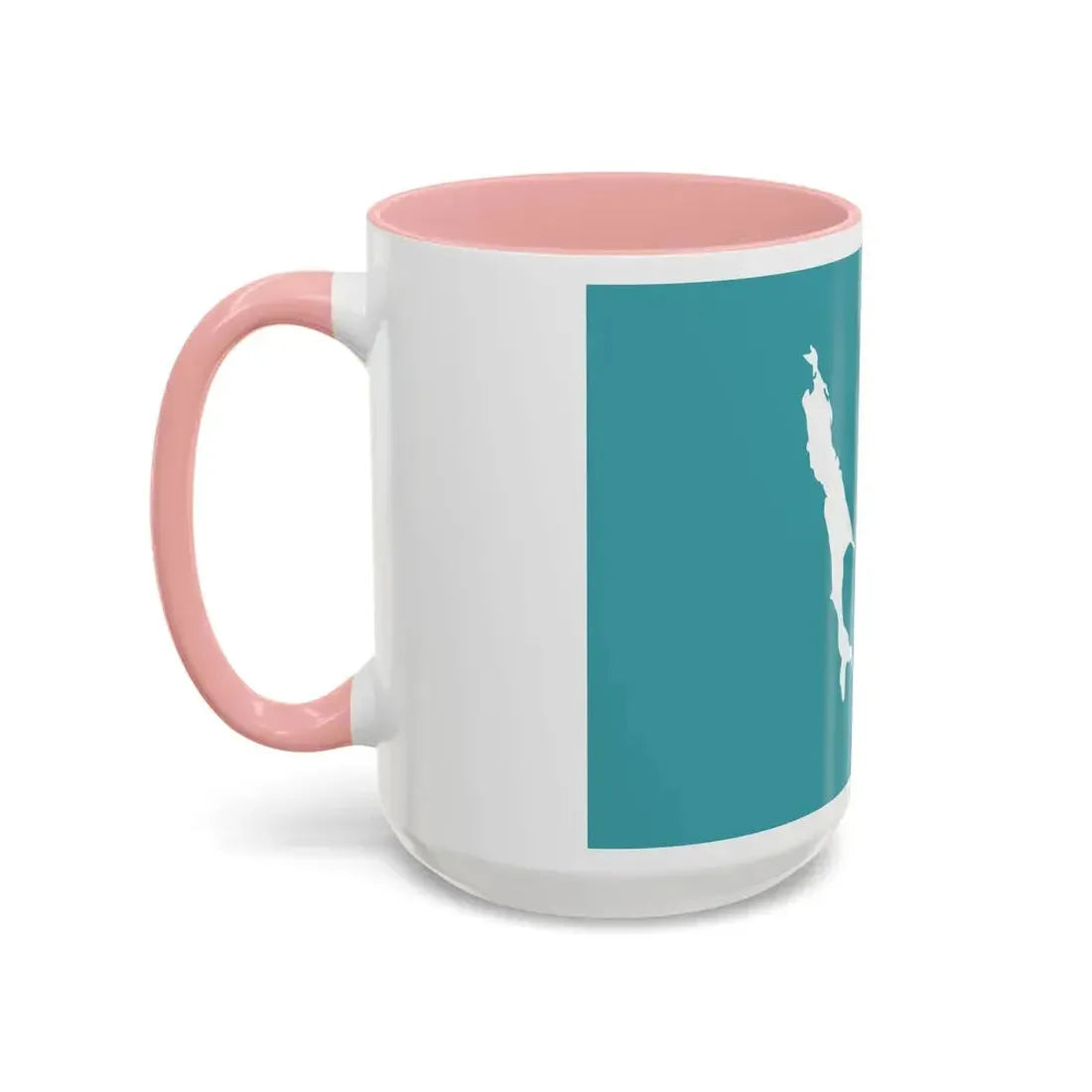 Flag of Sakhalin Oblast Russia - Accent Coffee Mug - Go Mug Yourself