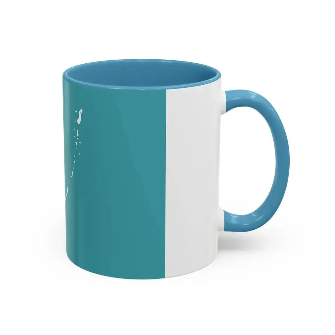 Flag of Sakhalin Oblast Russia - Accent Coffee Mug - Go Mug Yourself