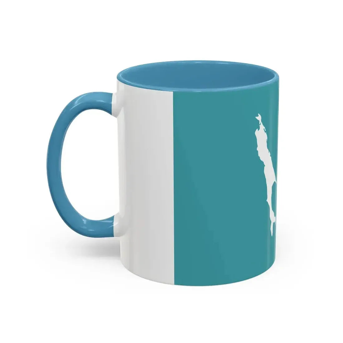 Flag of Sakhalin Oblast Russia - Accent Coffee Mug - Go Mug Yourself