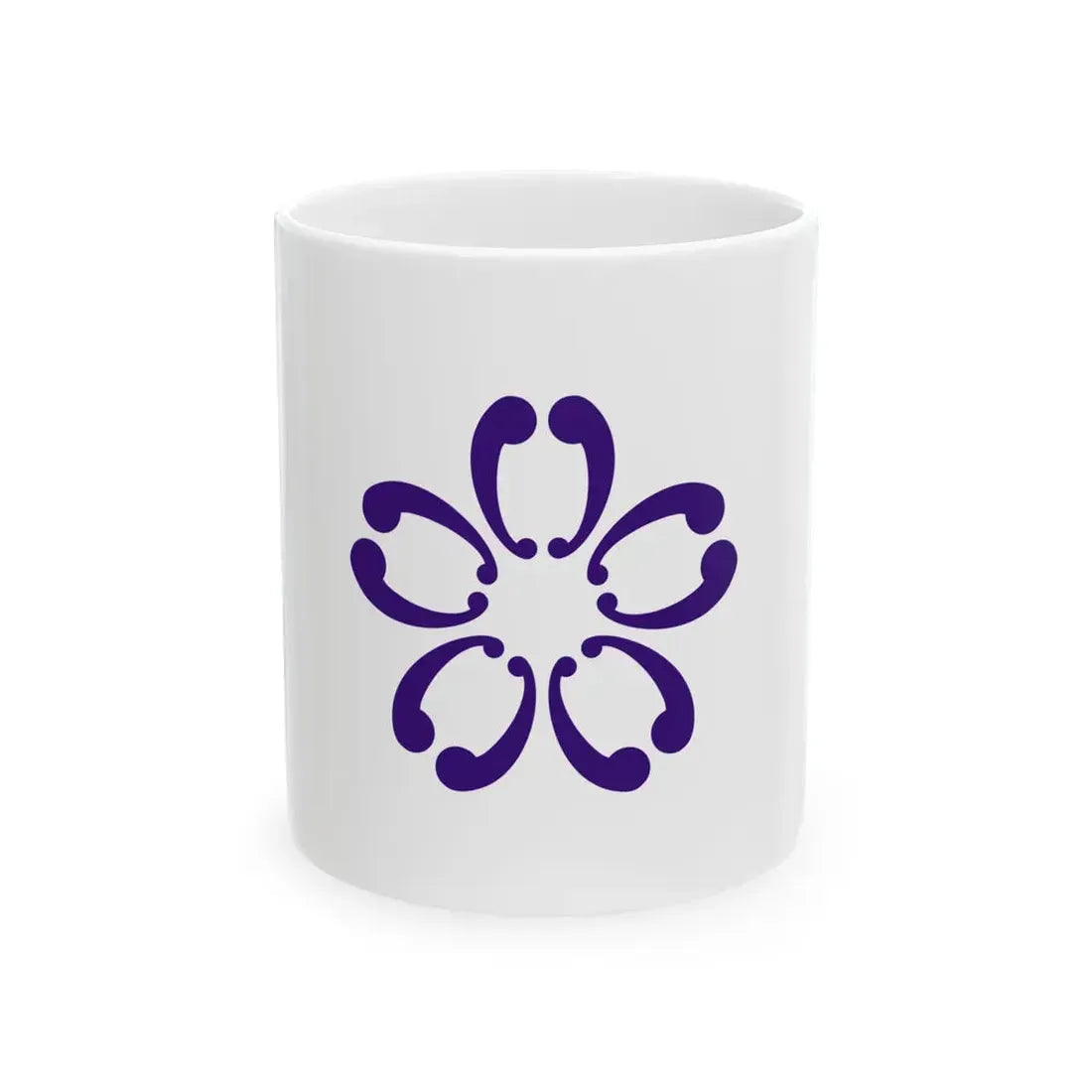 Flag of Sakura Chiba (Japan) White Coffee Mug 11oz - Go Mug Yourself