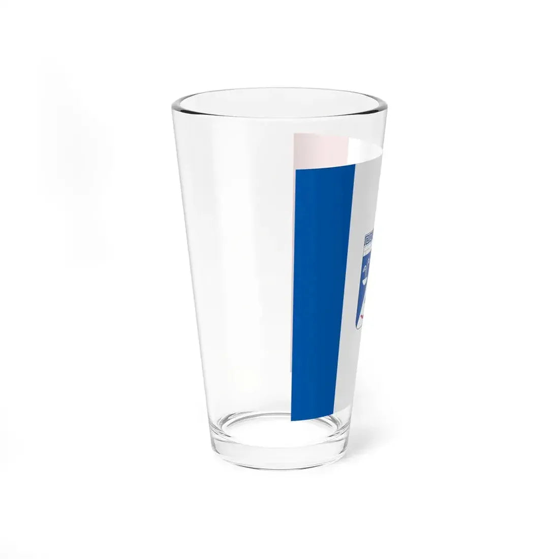 Flag of Saky Crimea Ukraine (Ukraine) Pint Glass 16oz - Go Mug Yourself