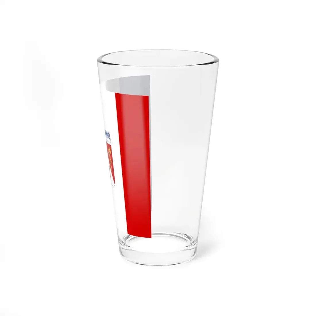 Flag of Saky Crimea Ukraine (Ukraine) Pint Glass 16oz - Go Mug Yourself
