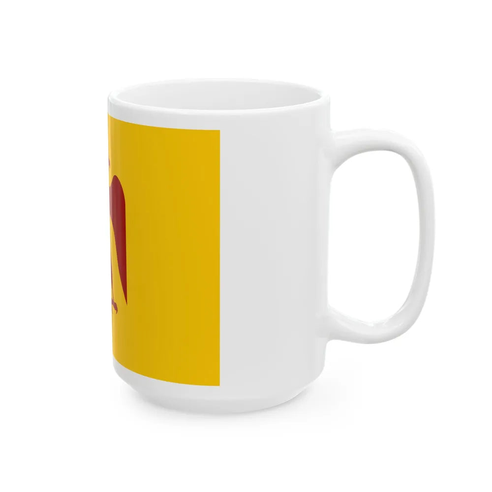 Flag of Saladin (Egypt) White Coffee Mug - Go Mug Yourself