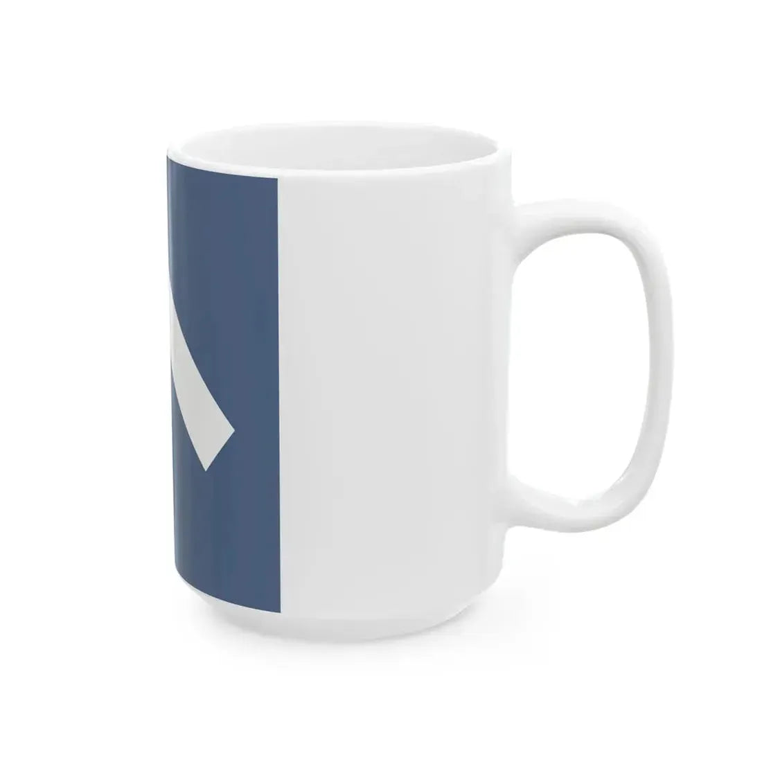 Flag of Salar people (China) White Coffee Mug - Go Mug Yourself