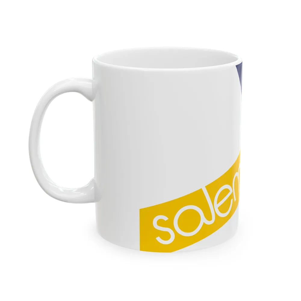 Flag of Salem Oregon 1972-2022 (United States) White Coffee Mug - Go Mug Yourself