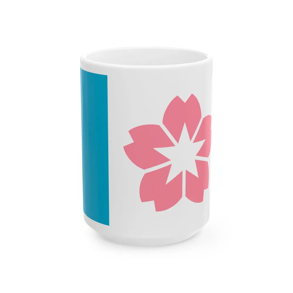 Flag of Salem Oregon 2022 (United States) White Coffee Mug 15oz - Go Mug Yourself