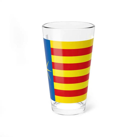 Flag of Salento (Italy) Pint Glass 16oz 16oz - Go Mug Yourself