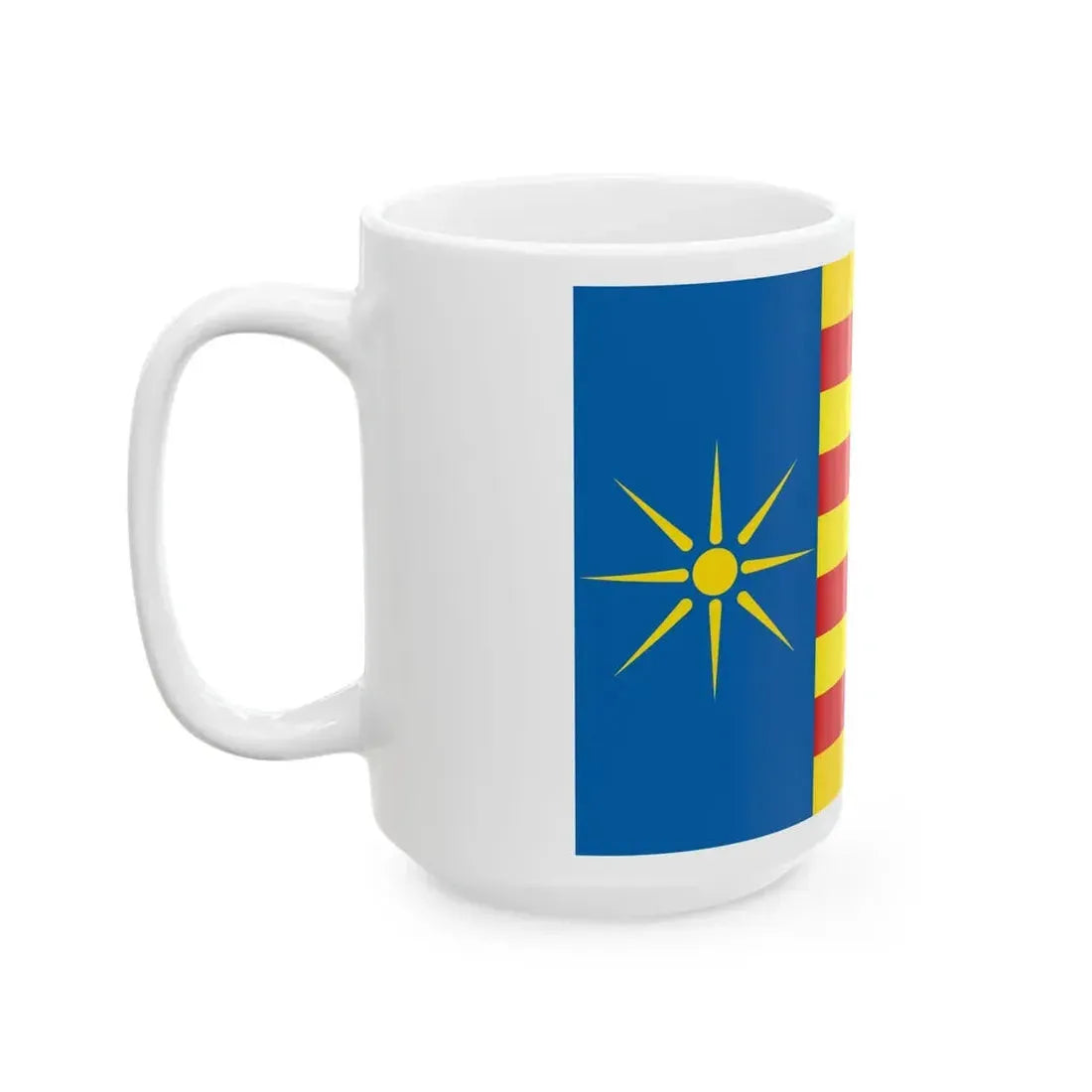 Flag of Salento (Italy) White Coffee Mug - Go Mug Yourself