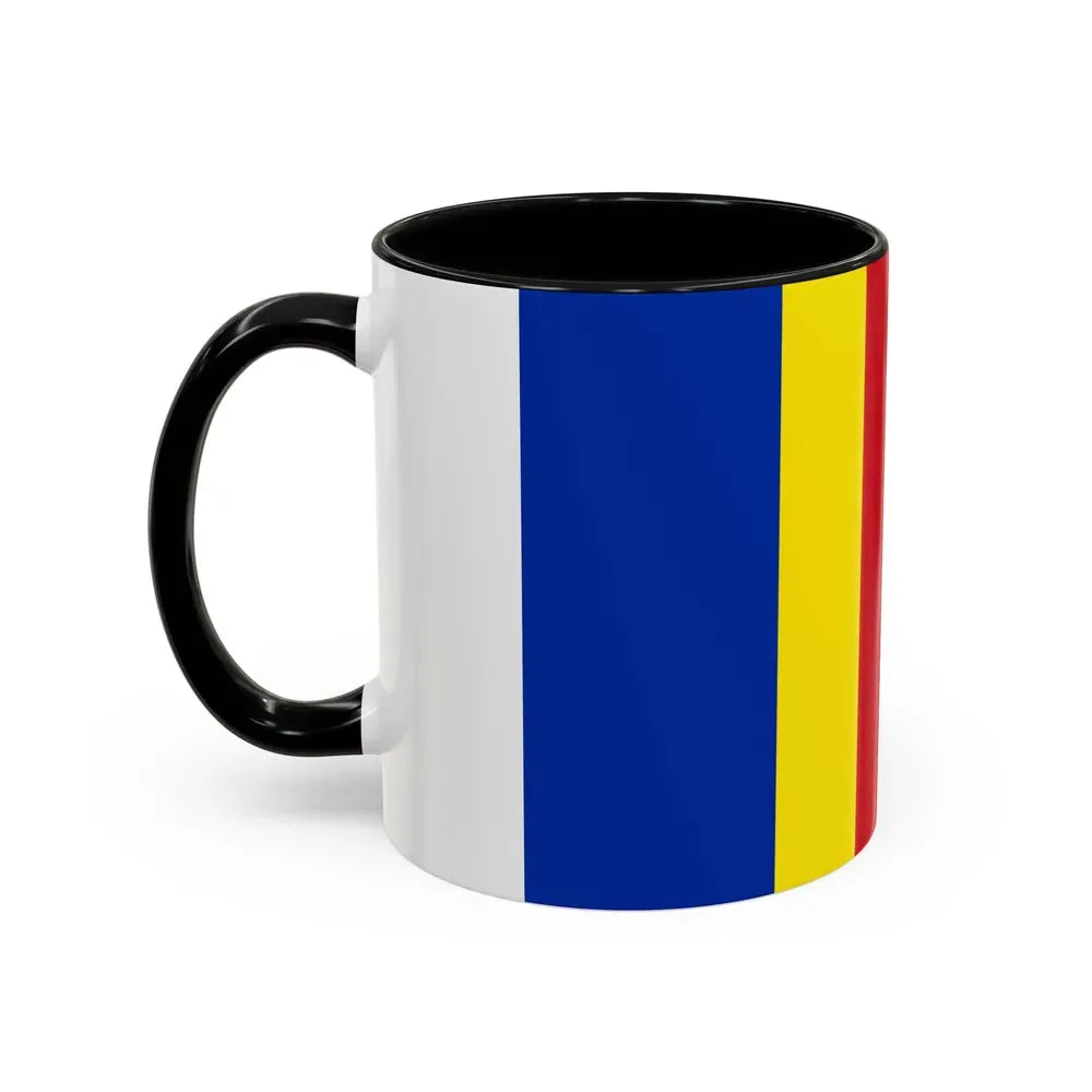 Flag of Salerno Italy - Accent Coffee Mug - Go Mug Yourself