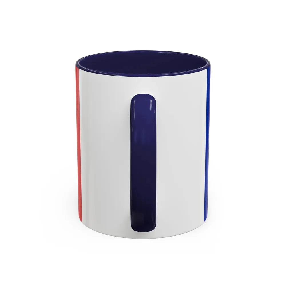 Flag of Salerno Italy - Accent Coffee Mug - Go Mug Yourself