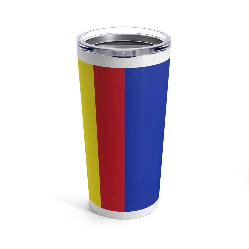 Flag of Salerno Italy - Tumbler 20oz - Go Mug Yourself