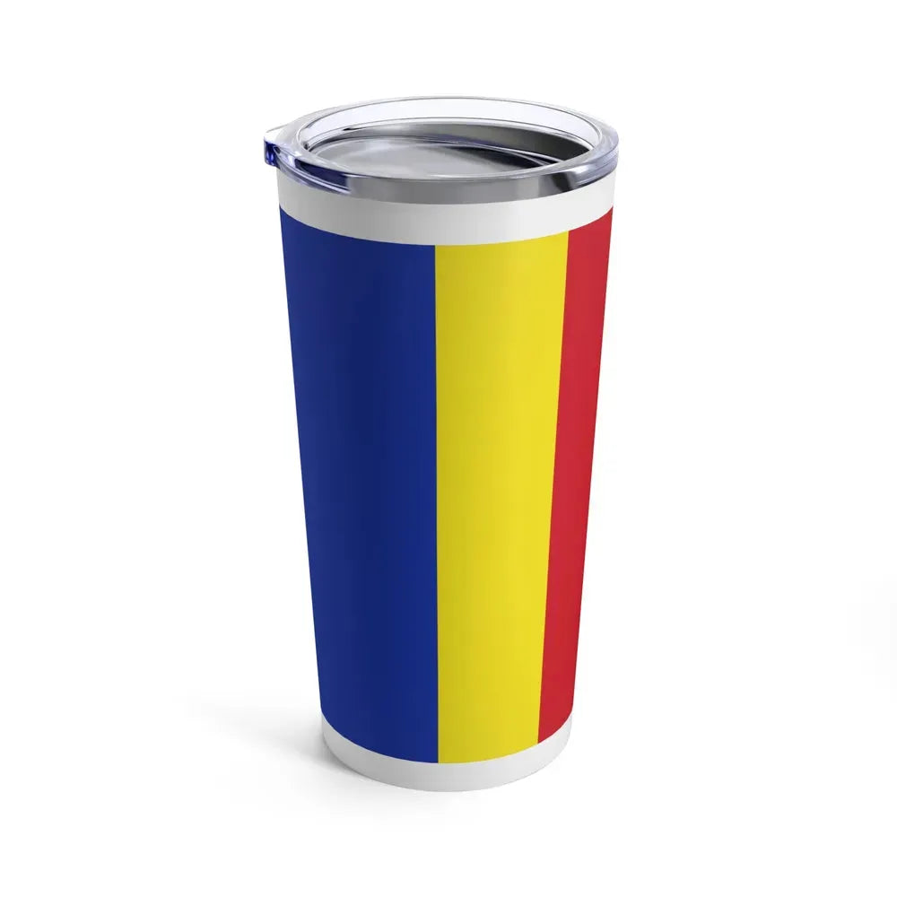 Flag of Salerno Italy - Tumbler 20oz - Go Mug Yourself