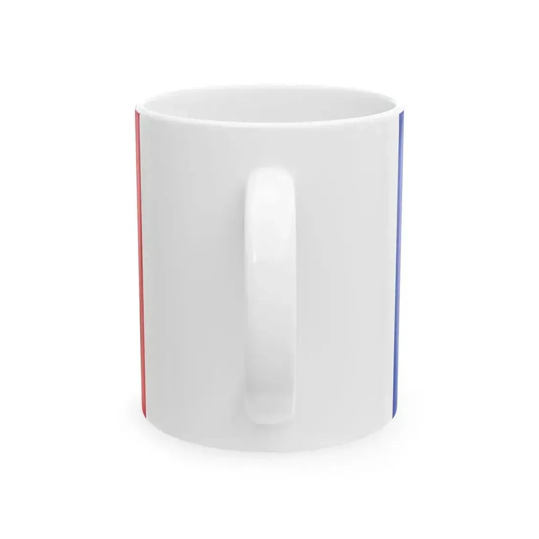 Flag of Salerno (Italy) White Coffee Mug - Go Mug Yourself