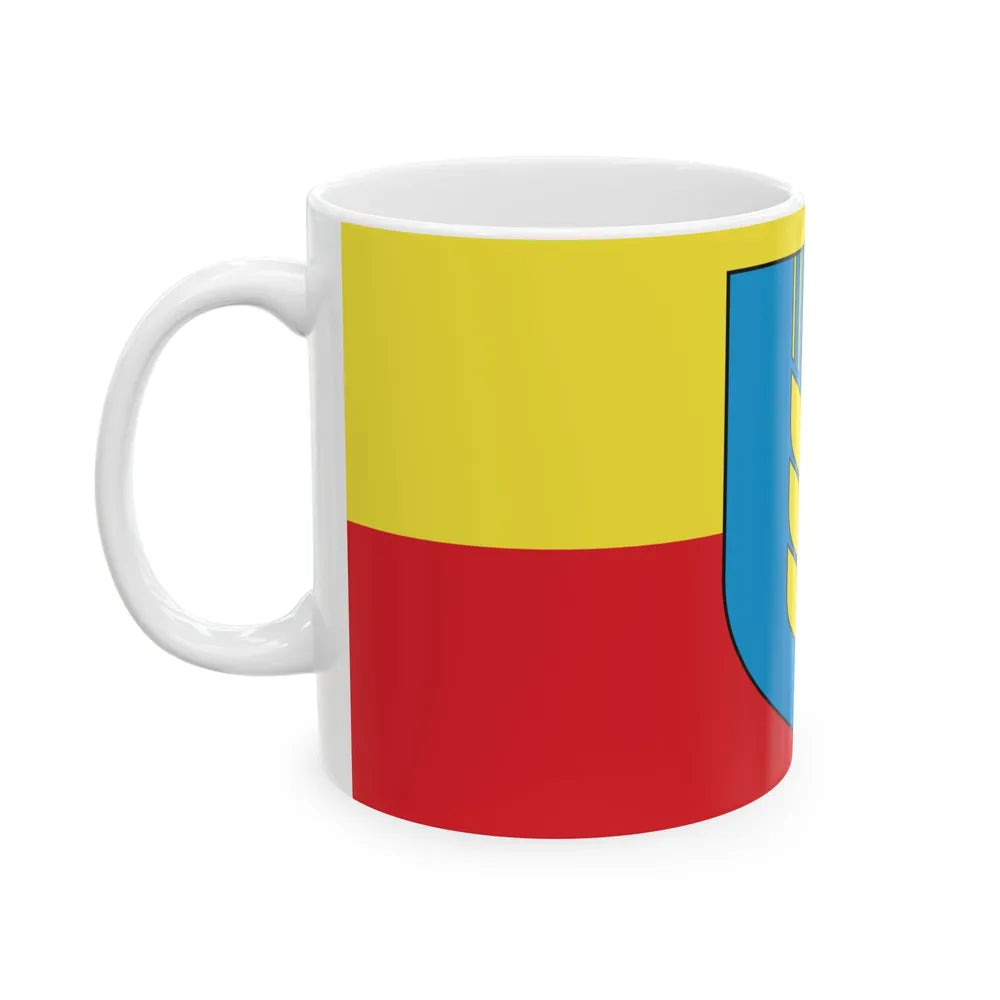 Flag of Salihorsk (Belarus) White Coffee Mug - Go Mug Yourself