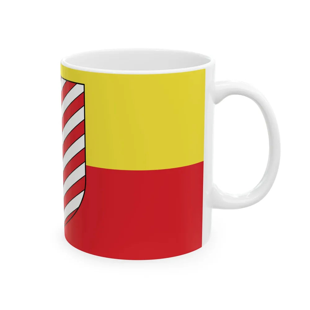 Flag of Salihorsk (Belarus) White Coffee Mug - Go Mug Yourself