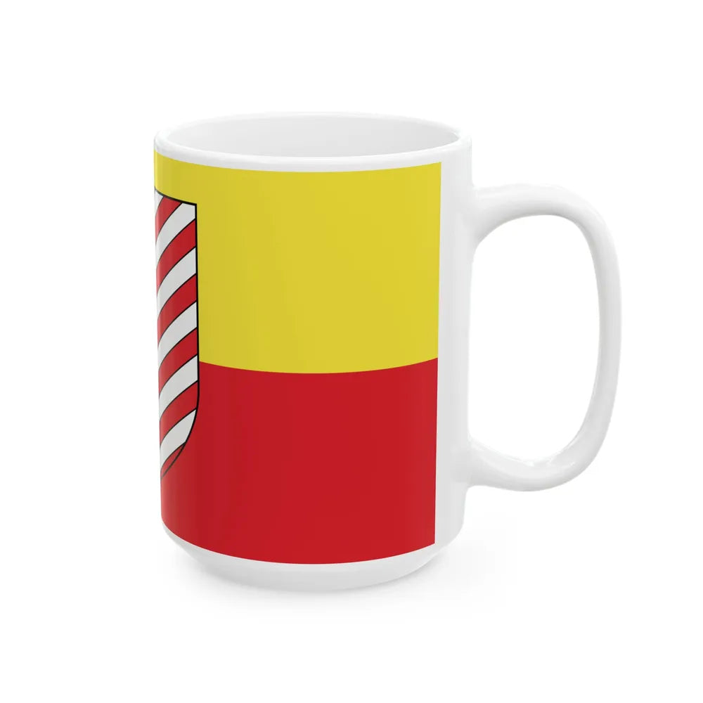 Flag of Salihorsk (Belarus) White Coffee Mug - Go Mug Yourself