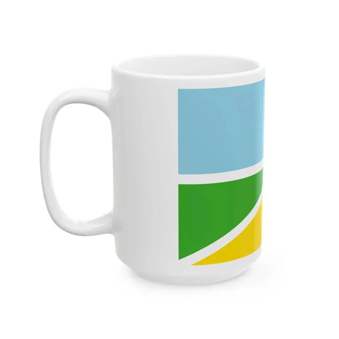 Flag of Salland Netherlands (Netherlands) White Coffee Mug - Go Mug Yourself