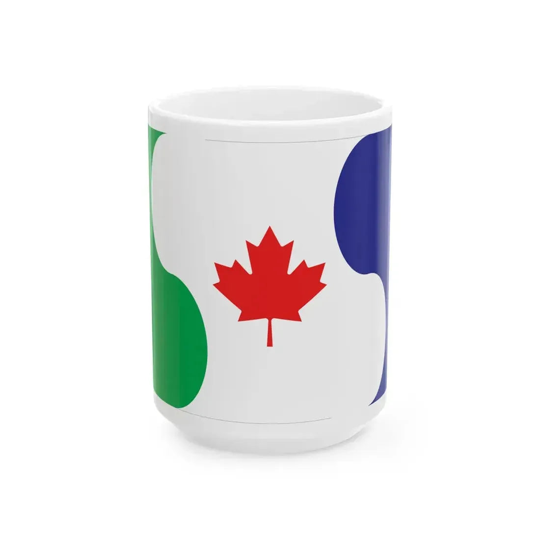 Flag of Salt Spring Island (Canada) White Coffee Mug 15oz - Go Mug Yourself