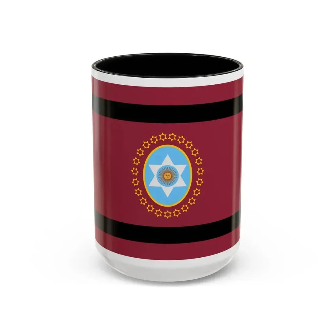 Flag of Salta Province Argentina - Accent Coffee Mug 15oz Black - Go Mug Yourself