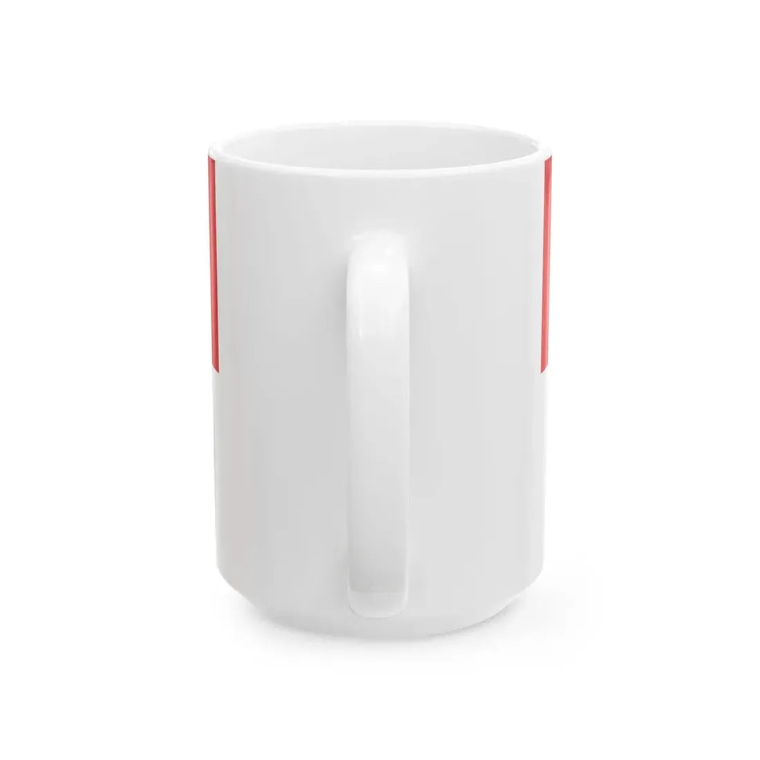 Flag of Salzburg state (Austria) White Coffee Mug - Go Mug Yourself