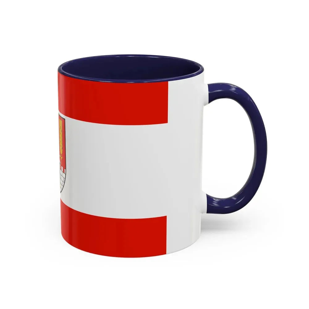 Flag of Salzgitter Germany - Accent Coffee Mug - Go Mug Yourself