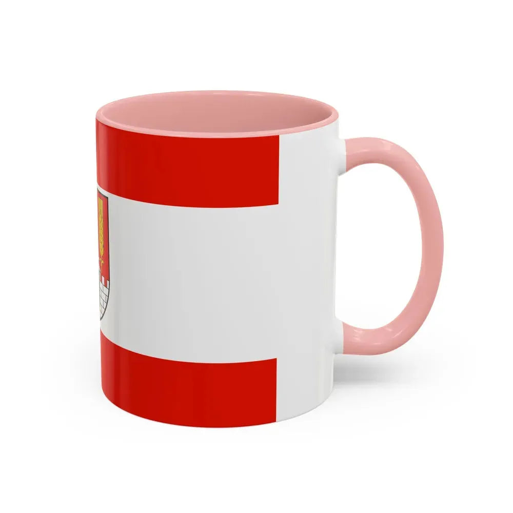 Flag of Salzgitter Germany - Accent Coffee Mug - Go Mug Yourself