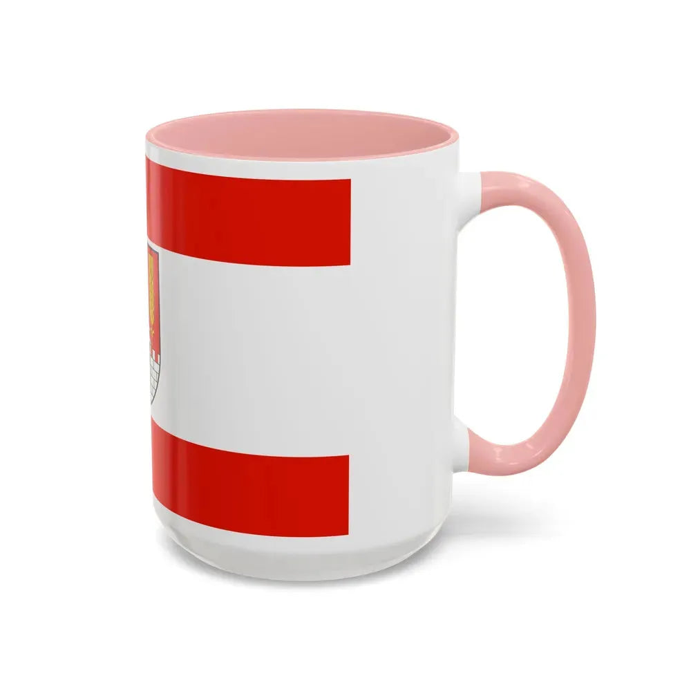 Flag of Salzgitter Germany - Accent Coffee Mug - Go Mug Yourself