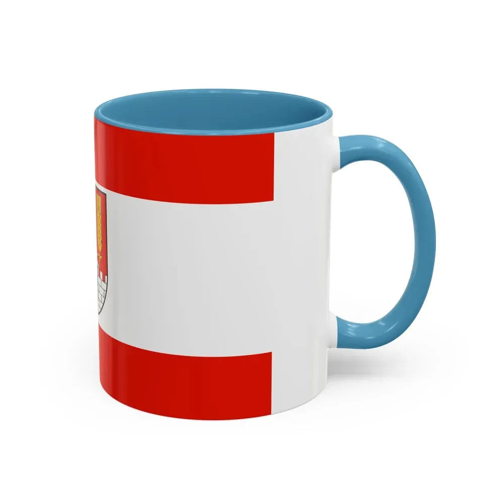 Flag of Salzgitter Germany - Accent Coffee Mug - Go Mug Yourself