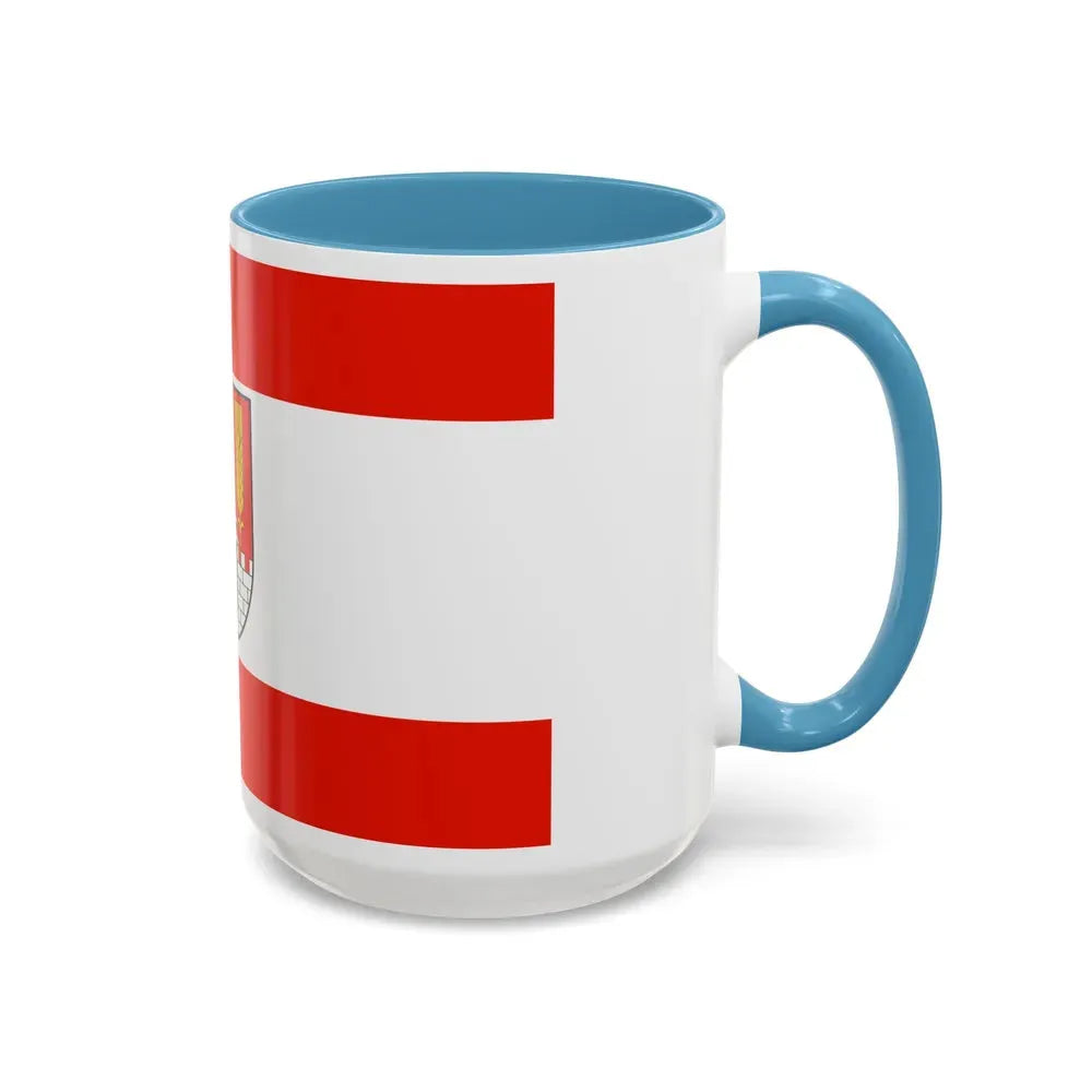 Flag of Salzgitter Germany - Accent Coffee Mug - Go Mug Yourself