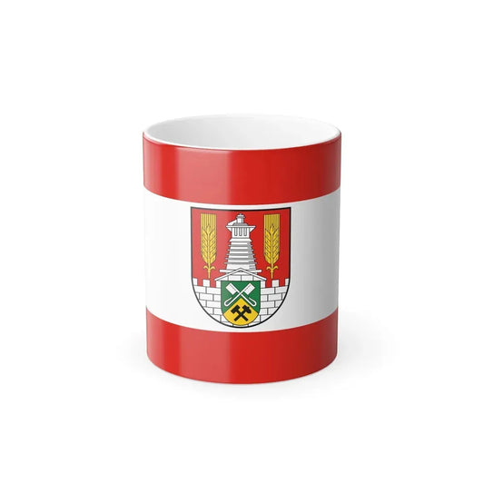 Flag of Salzgitter Germany - Color Changing Coffee Mug 11oz - Go Mug Yourself