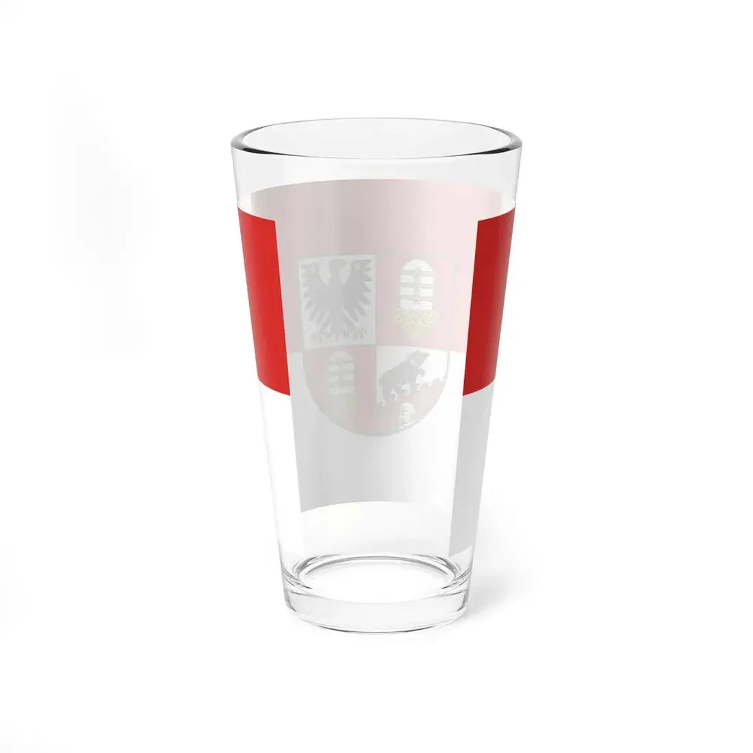 Flag of Salzlandkreis Germany - Pint Glass 16oz - Go Mug Yourself
