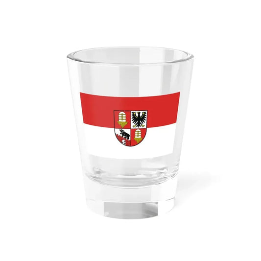 Flag of Salzlandkreis Germany - Shot Glass 1.5oz 1.5oz - Go Mug Yourself
