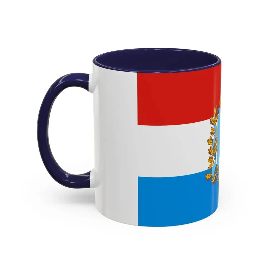 Flag of Samara Oblast Russia - Accent Coffee Mug - Go Mug Yourself