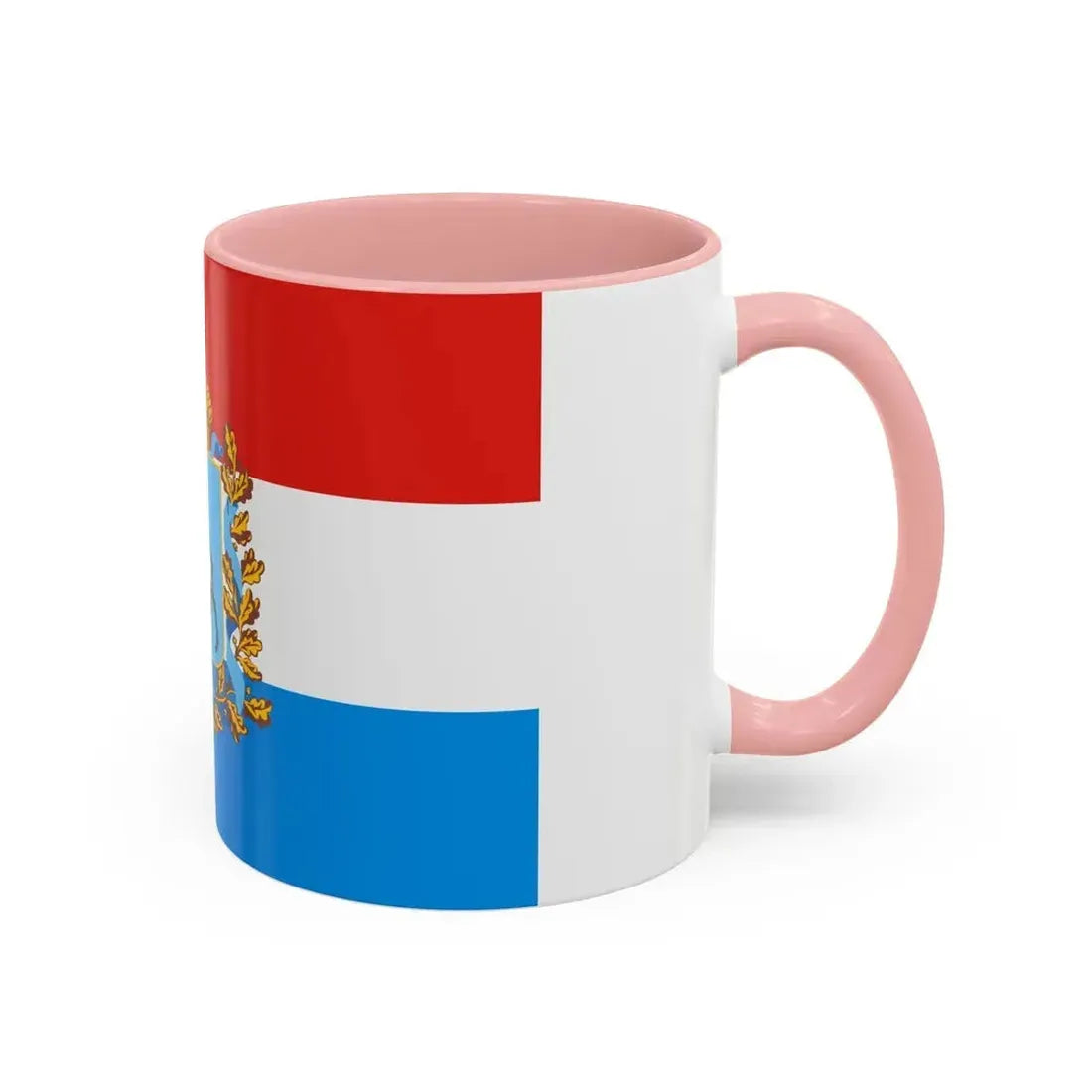 Flag of Samara Oblast Russia - Accent Coffee Mug - Go Mug Yourself