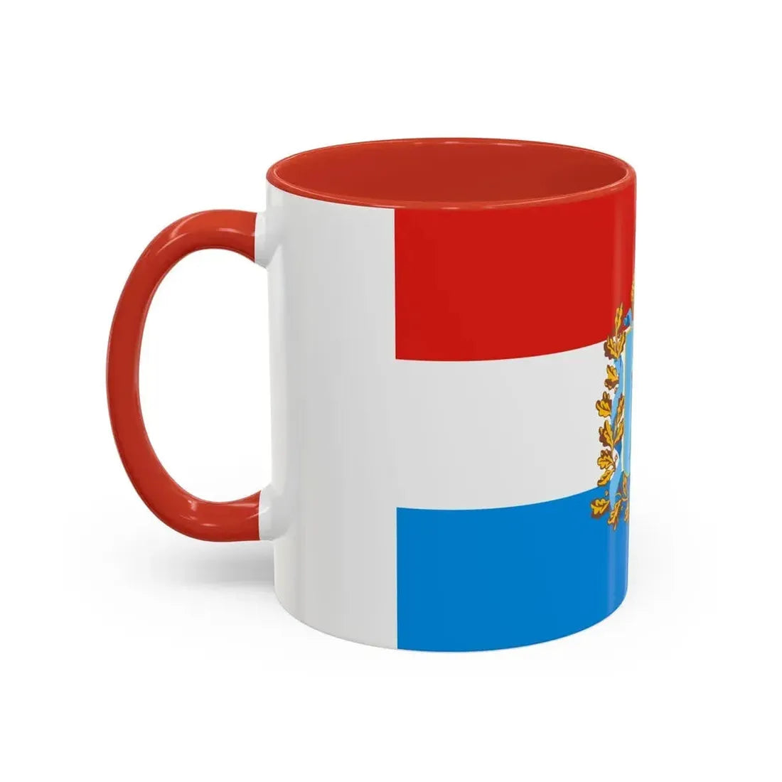 Flag of Samara Oblast Russia - Accent Coffee Mug - Go Mug Yourself