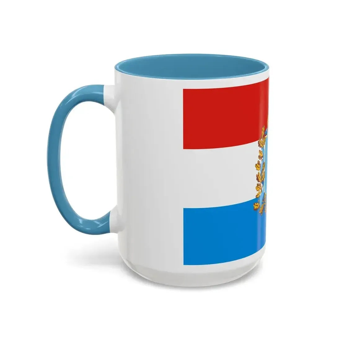 Flag of Samara Oblast Russia - Accent Coffee Mug - Go Mug Yourself