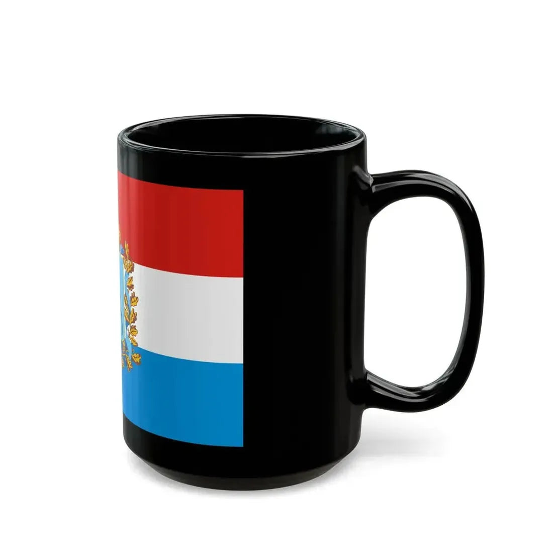 Flag of Samara Oblast Russia - Black Coffee Mug - Go Mug Yourself