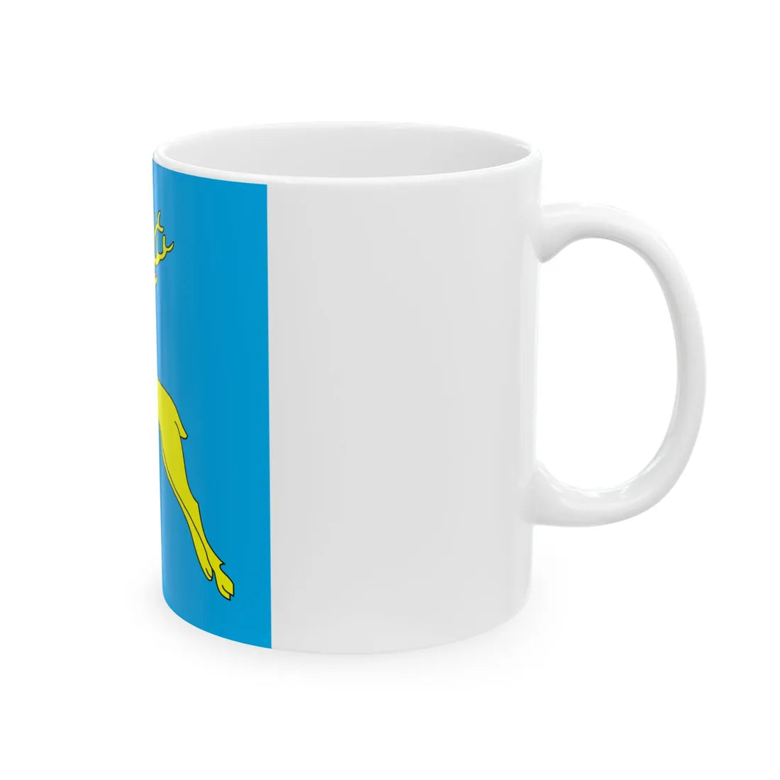 Flag of Sambir (Ukraine) White Coffee Mug - Go Mug Yourself