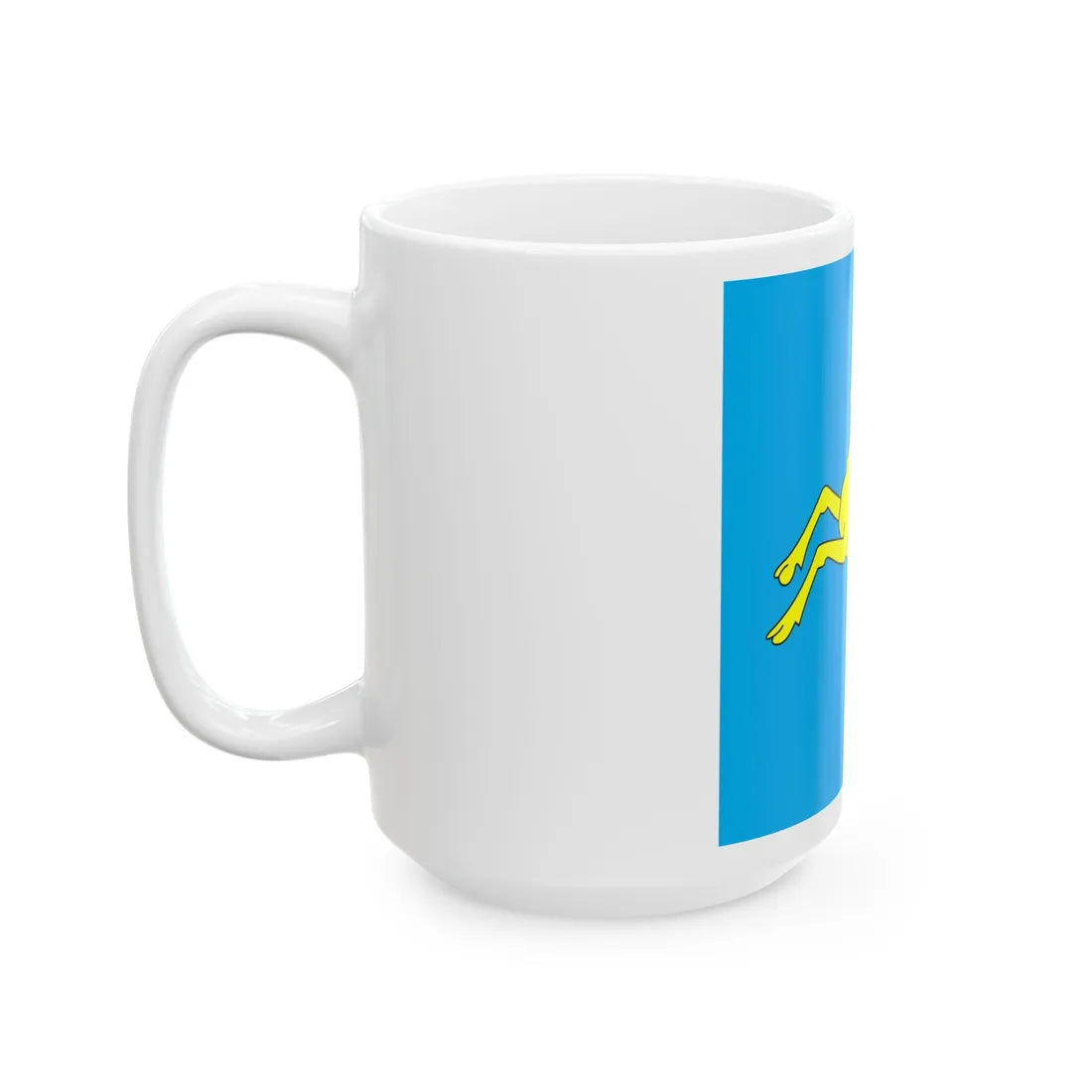 Flag of Sambir (Ukraine) White Coffee Mug - Go Mug Yourself