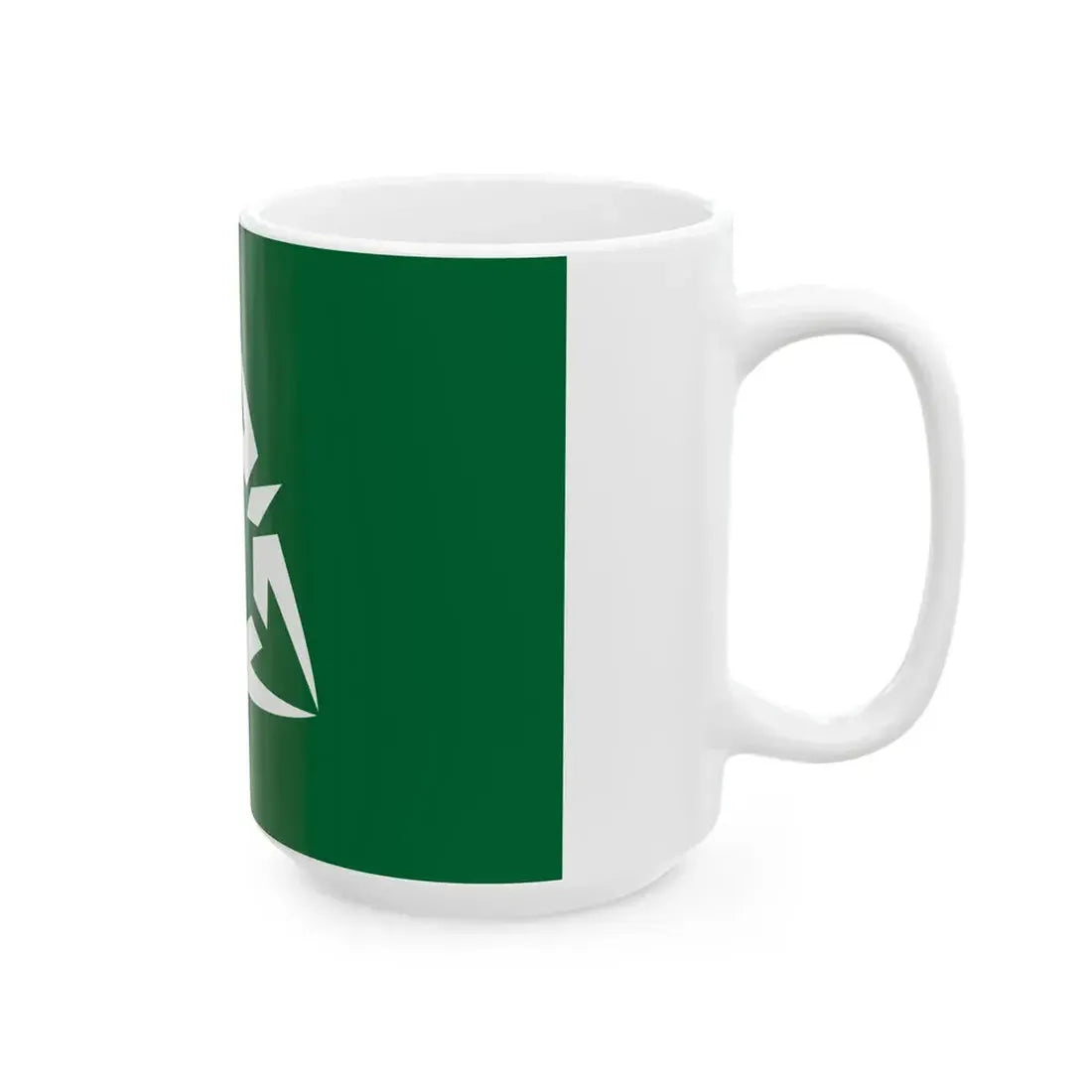 Flag of Samizu Nagano 1988-2005 (Japan) White Coffee Mug - Go Mug Yourself