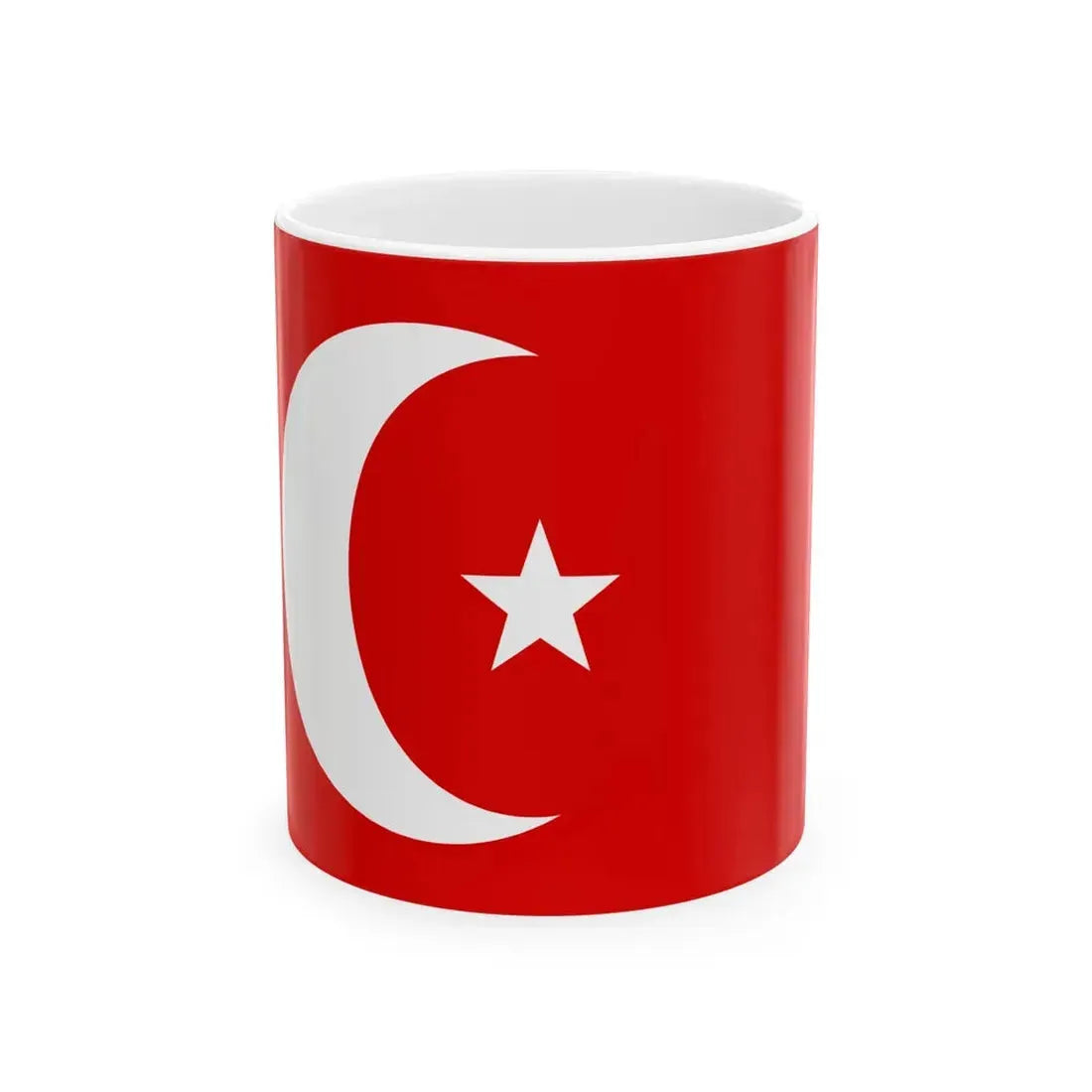 Flag of Samoa 1858-1873 as reported in the Flags of Paradise chart (Samoa) White Coffee Mug 11oz - Go Mug Yourself