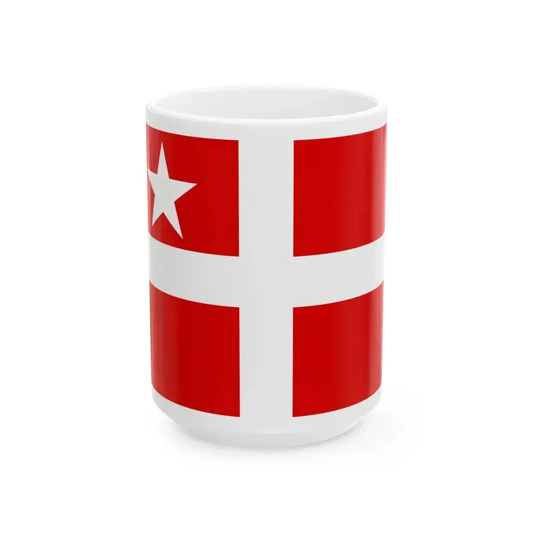 Flag of Samoa 1879 (Samoa) White Coffee Mug 15oz - Go Mug Yourself