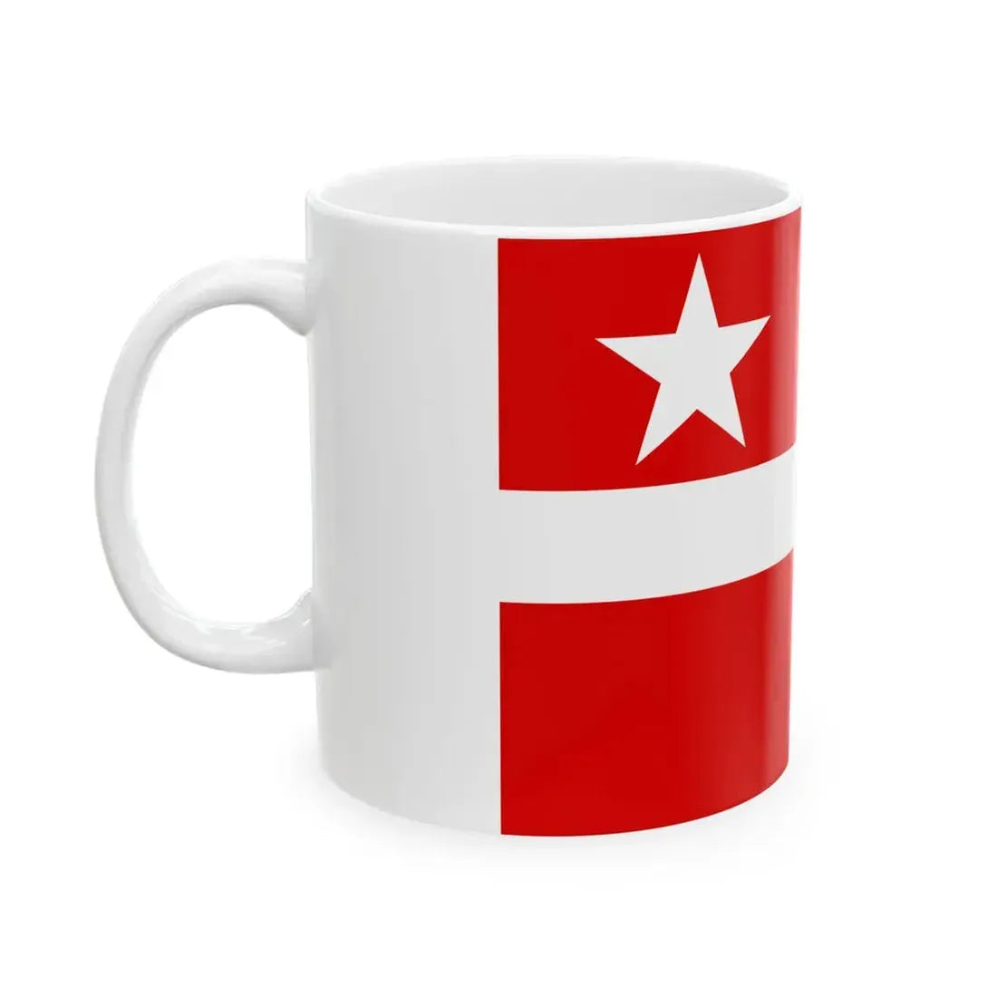 Flag of Samoa 1879 (Samoa) White Coffee Mug - Go Mug Yourself