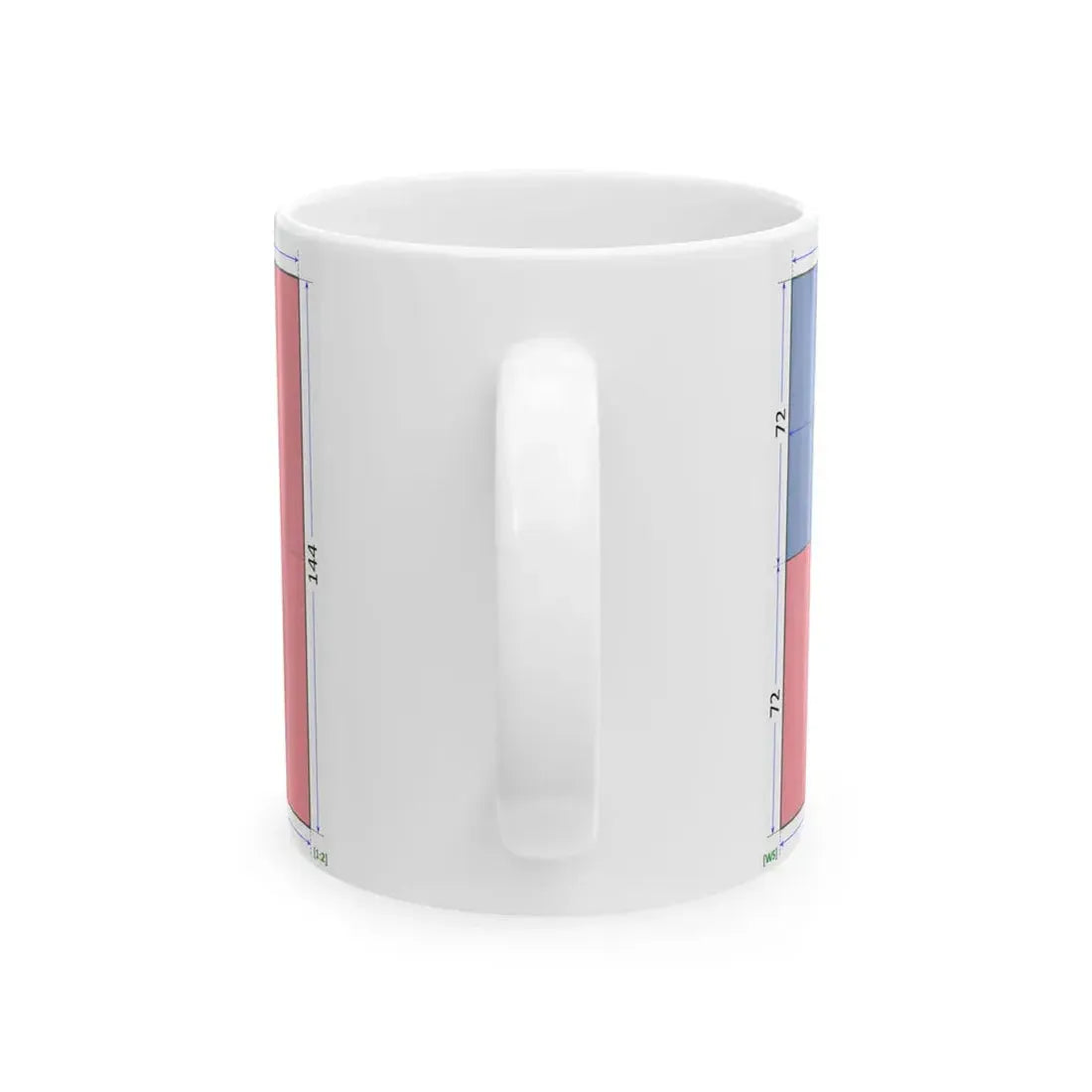 Flag of Samoa construction sheet (Samoa) White Coffee Mug - Go Mug Yourself