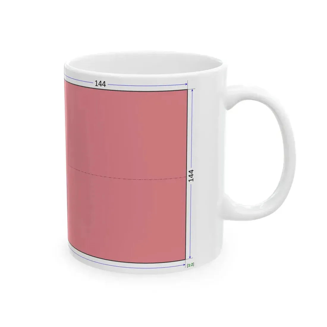 Flag of Samoa construction sheet (Samoa) White Coffee Mug - Go Mug Yourself