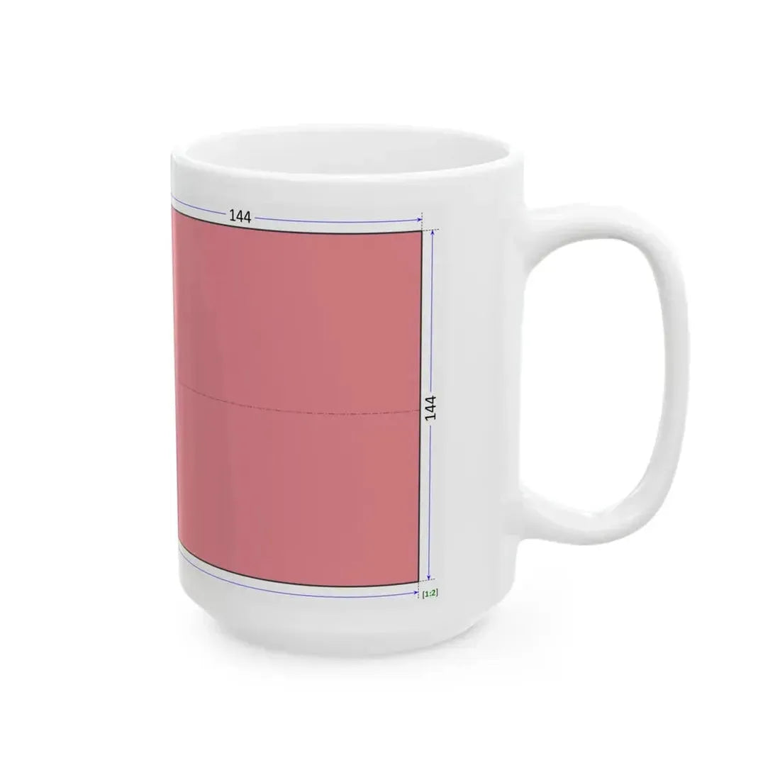 Flag of Samoa construction sheet (Samoa) White Coffee Mug - Go Mug Yourself